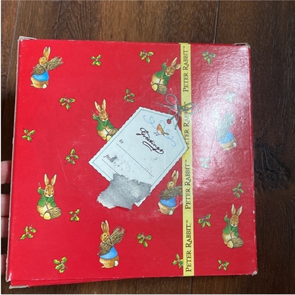Wedgwood Vintage 1996 Peter Rabbit Merry Christmas Plate - Picture 2 of 9